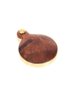 Rosewood 30mm Round Escutcheon