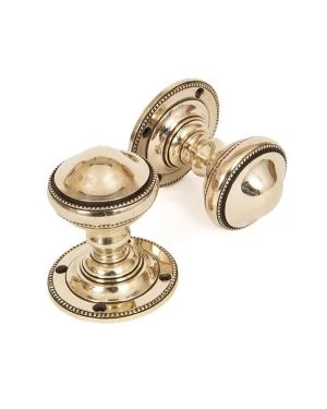 Aged Brass Brockworth Mortice Knob Set