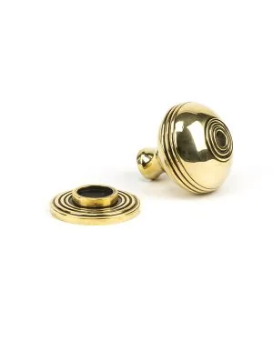 Aged Brass Prestbury Cabinet Knob 38mm