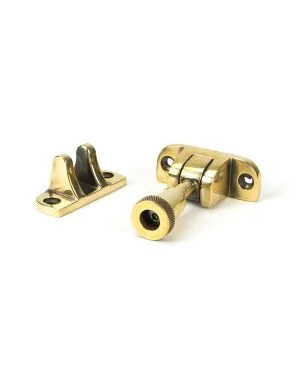Aged Brass Brompton Brighton Fastener (Radiused)