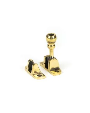 Aged Brass Mushroom Brighton Fastener (Radiused)