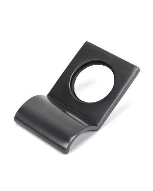 Aged Bronze Rim Cylinder Pull