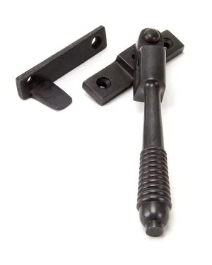 Aged Bronze Night-Vent Locking Reeded Fastener