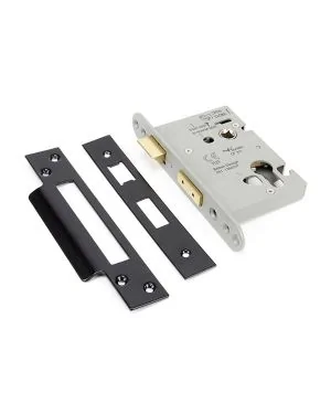Black 3" Euro Profile Sash Lock