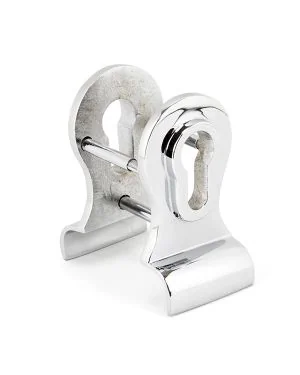 Polished Chrome 50mm Euro Door Pull (Back to Back fixings)