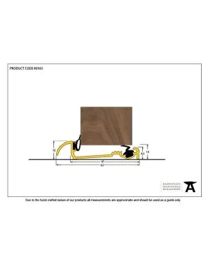 Gold 1829mm Macclex 15/2 Threshold