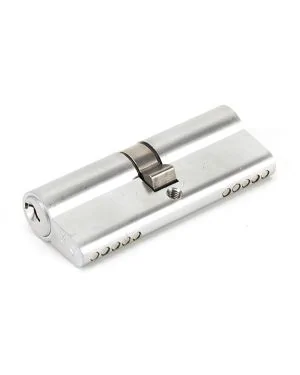 Satin Chrome 40/40 Euro Cylinder