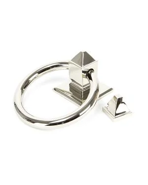 Polished Nickel Ring Door Knocker