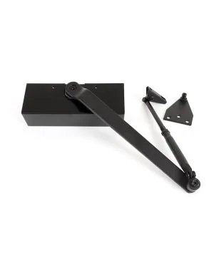 Black Size 3 Door Closer & Cover