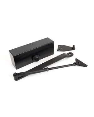 Black Size 3 Door Closer & Cover