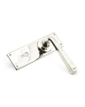 Polished Nickel Avon Lever Lock Set