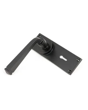 Aged Bronze Avon Lever Lock Set