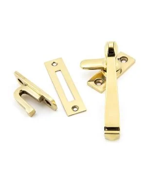 Aged Brass Locking Avon Fastener