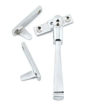 Polished Chrome Night-Vent Locking Avon Fastener