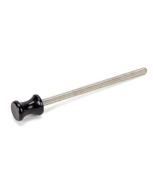 Black ended SS M6 110mm Threaded Bar