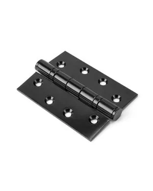 Black 4" Ball Bearing Butt Hinge (pair)