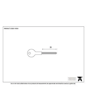 Chubb Short Security Star Key