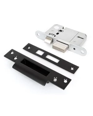 Black 2½" 5 Lever BS Sash Lock