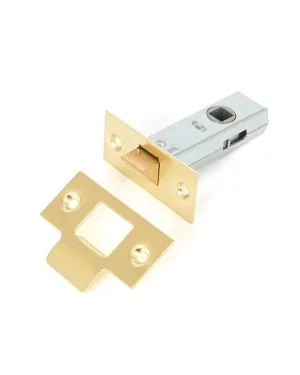 Electro Brassed 2½" Tubular Mortice Latch