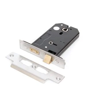 SS 5" Horizontal Bathroom Lock