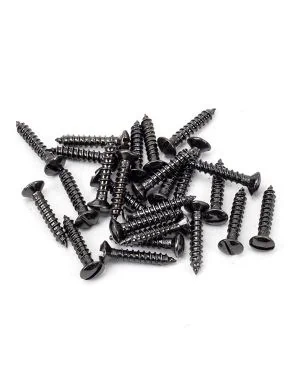 Dark Stainless Steel 4x¾" Countersunk Raised Head Screw (25)
