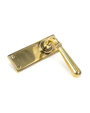 Aged Brass Newbury Lever Latch Set