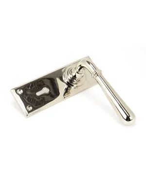 Polished Nickel Newbury Lever Lock Set