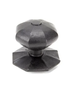 External Beeswax Octagonal Centre Door Knob