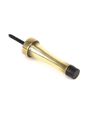 Aged Brass Projection Door Stop