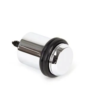 Polished Chrome Floor Mounted Door Stop