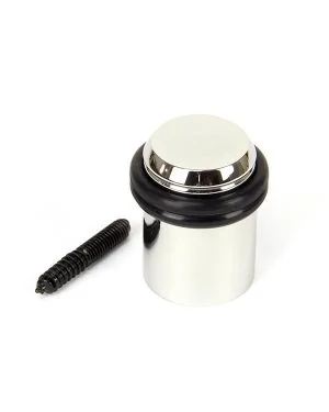 Polished Nickel Floor Mounted Door Stop