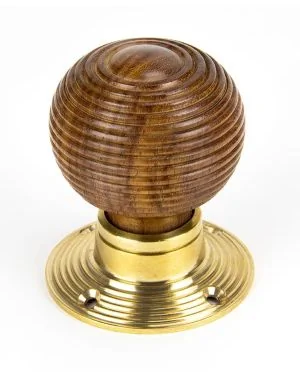 Rosewood and PB Cottage Mortice/Rim Knob Set - Small