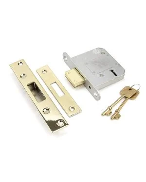 PVD 3" 5 Lever BS Deadlock