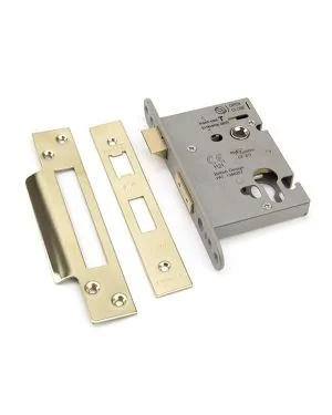 PVD 3" Euro Profile Sash Lock