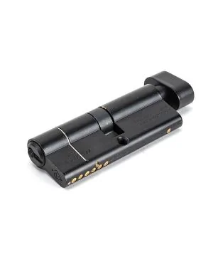 Black 40/40 6pin Euro Cylinder/Thumbturn KA