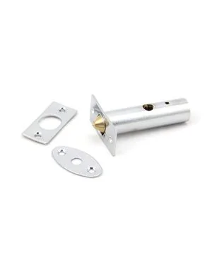 Polished Chrome Security Door Bolt