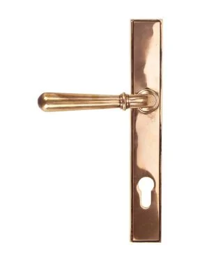 Polished Bronze Newbury Slimline Lever Espag. Lock