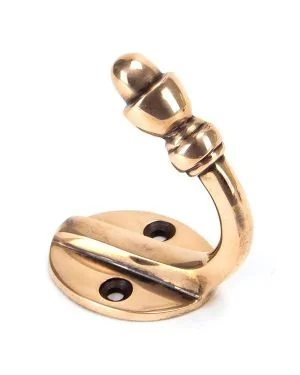 Polished Bronze Coat Hook