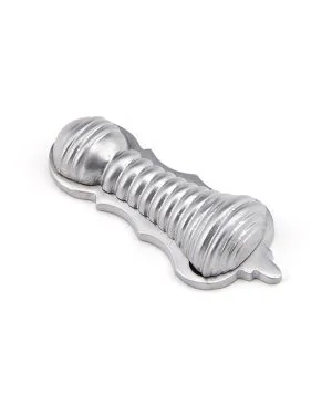 Satin Chrome Beehive Escutcheon