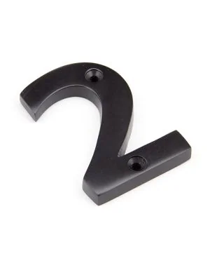 Aged Bronze Numeral 2