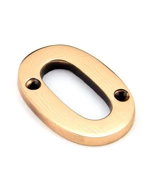 Polished Bronze Numeral 0