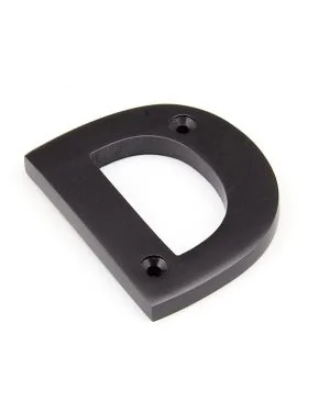Aged Bronze Letter D