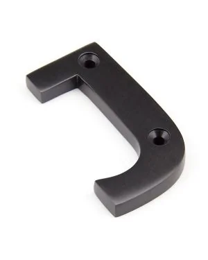 Aged Bronze Letter J