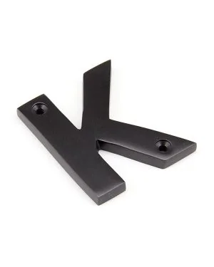 Aged Bronze Letter K