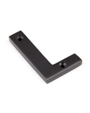 Aged Bronze Letter L