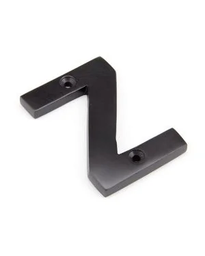 Aged Bronze Letter Z