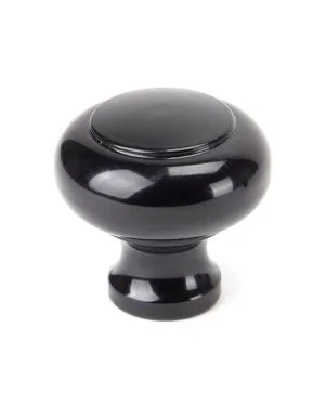 Black Regency Cabinet Knob - Large