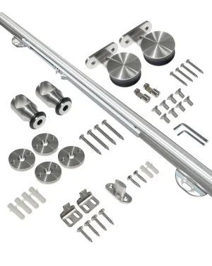 Stainless Steel Sliding Door System - 1.8M Track