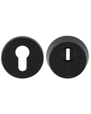 2 Star Security Escutcheon - Matt Black