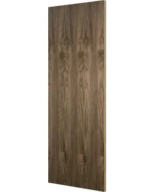 Flush Black Walnut Fire Door (FD30)